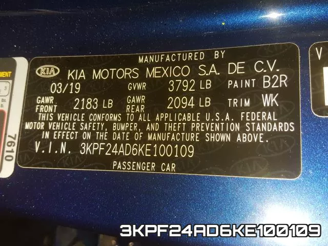 3KPF24AD6KE100109 фото 2