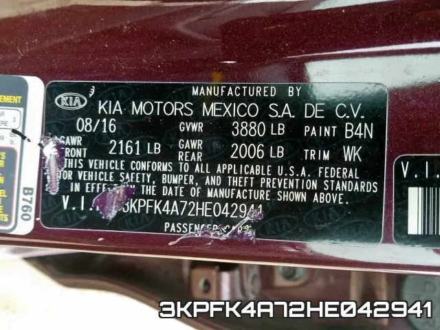 3KPFK4A72HE042941 фото 2