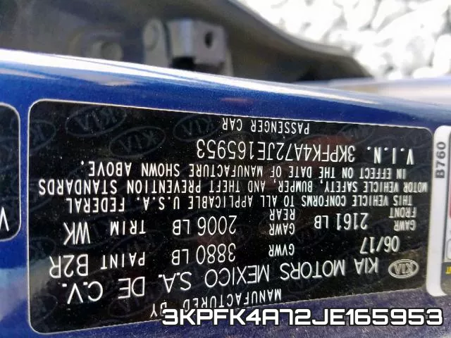 3KPFK4A72JE165953 фото 2