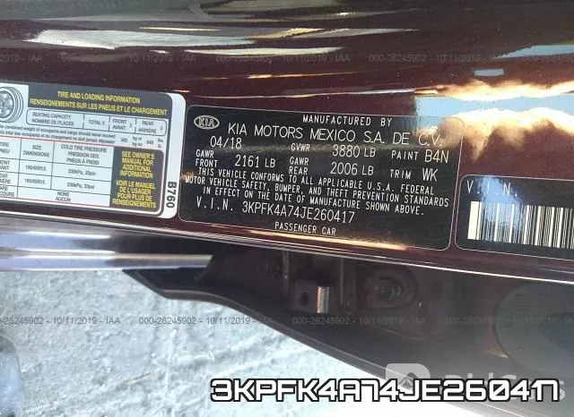 3KPFK4A74JE260417 фото 10