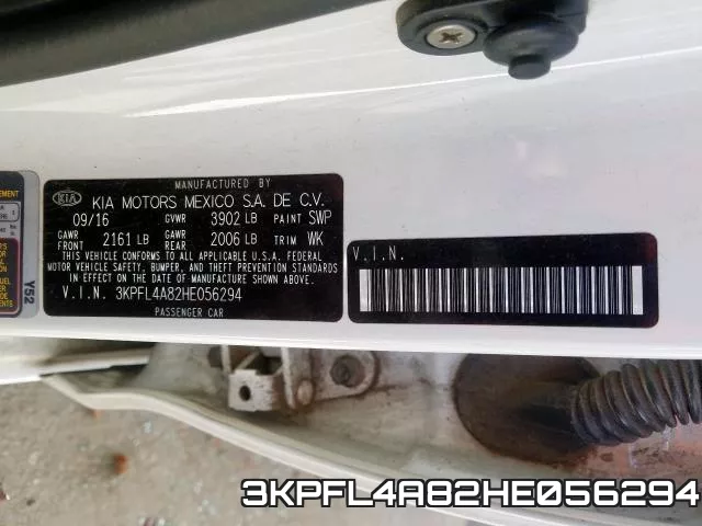 3KPFL4A82HE056294 фото 2