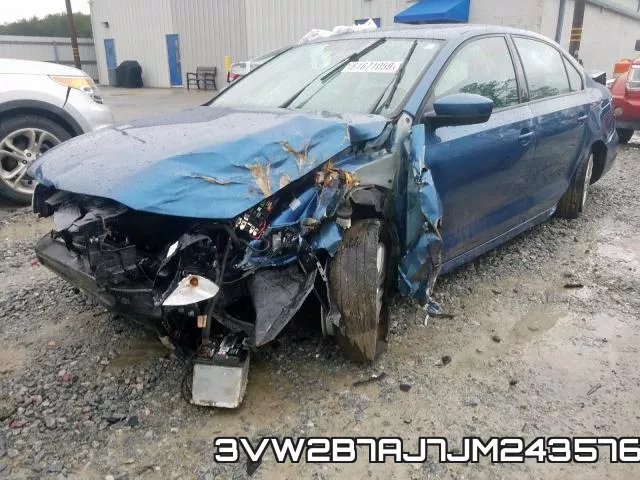 3VW2B7AJ7JM243576 фото 3
