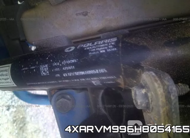 4XARVM996H8054165 фото 2