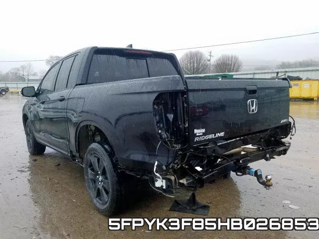 5FPYK3F85HB026853 фото 4