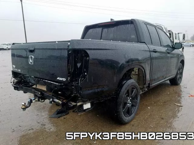 5FPYK3F85HB026853 фото 5