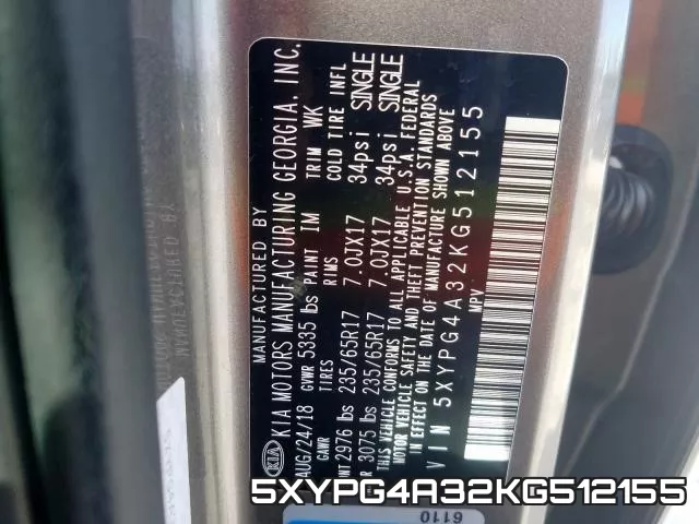 5XYPG4A32KG512155 фото 2