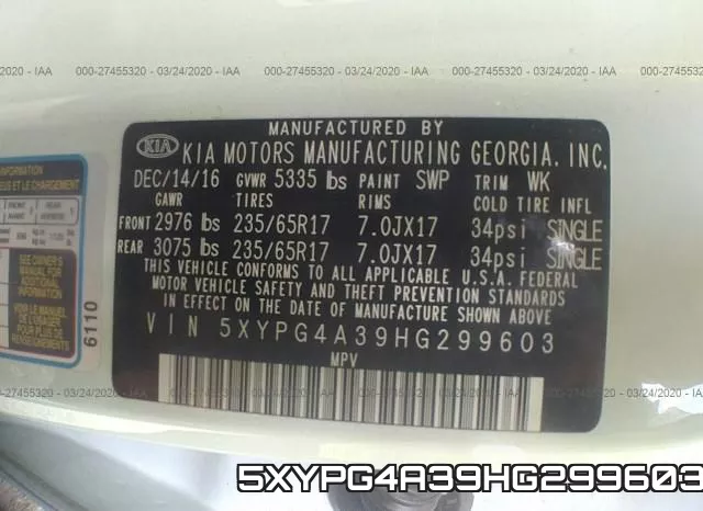 5XYPG4A39HG299603 фото 10