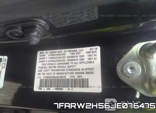 7FARW2H56JE076475 фото 10