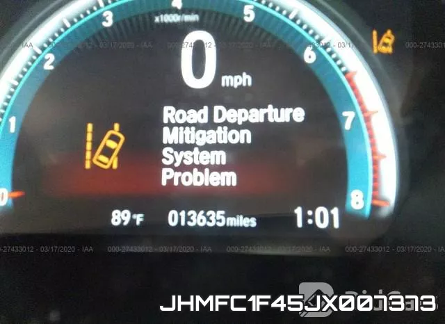 JHMFC1F45JX007373 фото 8