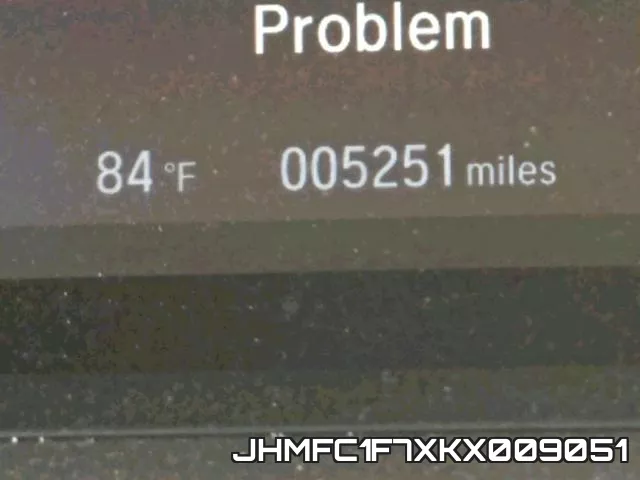 JHMFC1F7XKX009051 фото 9