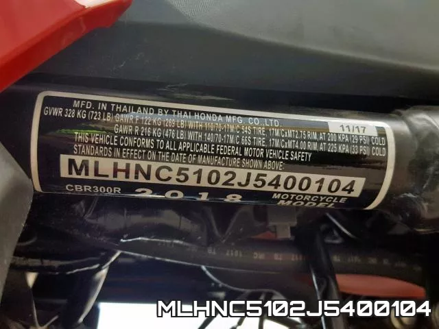 MLHNC5102J5400104 фото 2