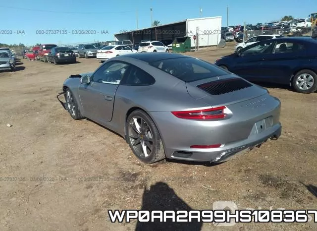 WP0AA2A99HS108367 фото 4