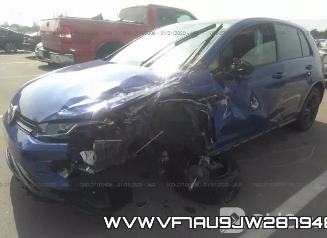 WVWVF7AU9JW287948 фото 3