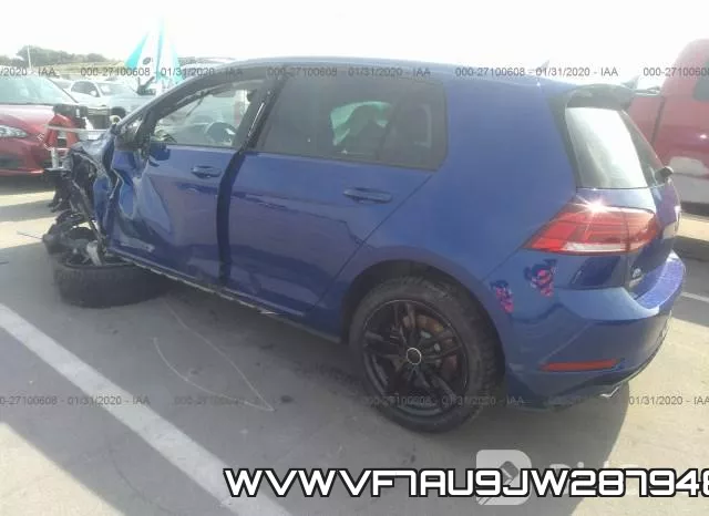 WVWVF7AU9JW287948 фото 4