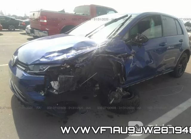 WVWVF7AU9JW287948 фото 7