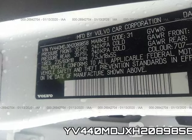 YV440MDJXH2089858 фото 10
