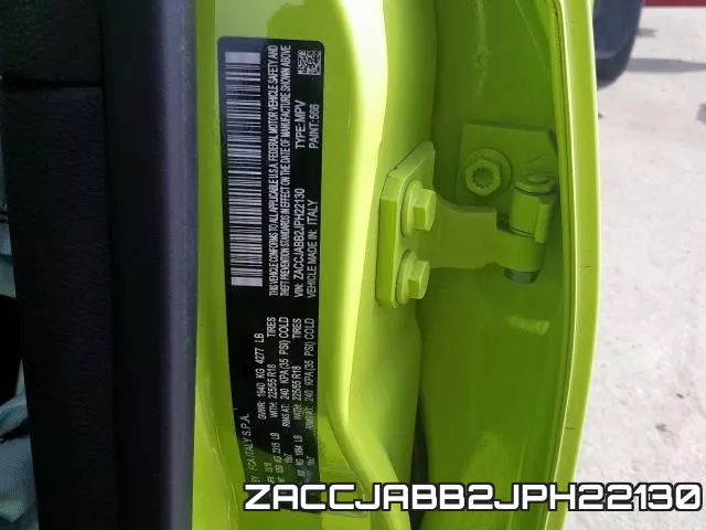 ZACCJABB2JPH22130 фото 2