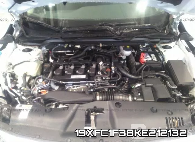 19XFC1F38KE212132 фото 2
