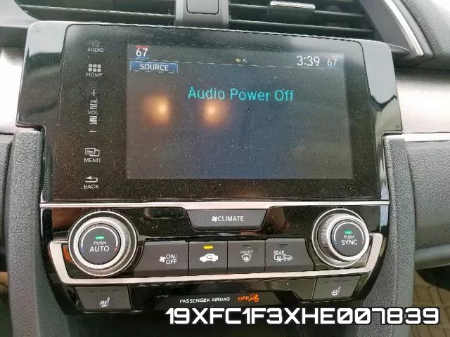 19XFC1F3XHE007839 фото 10