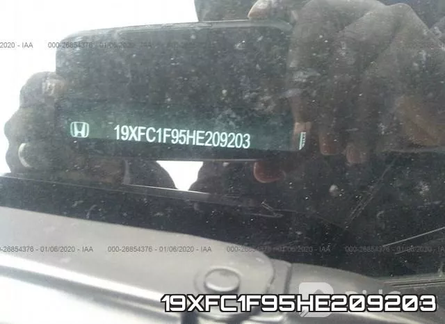 19XFC1F95HE209203 фото 10