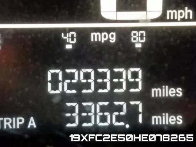 19XFC2E50HE078265 фото 9