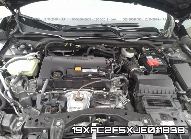 19XFC2F5XJE011838 фото 2