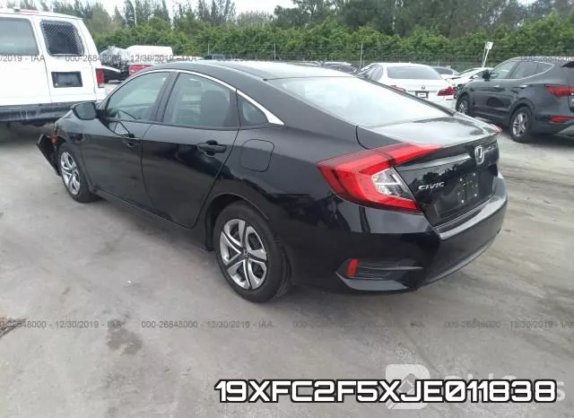19XFC2F5XJE011838 фото 4