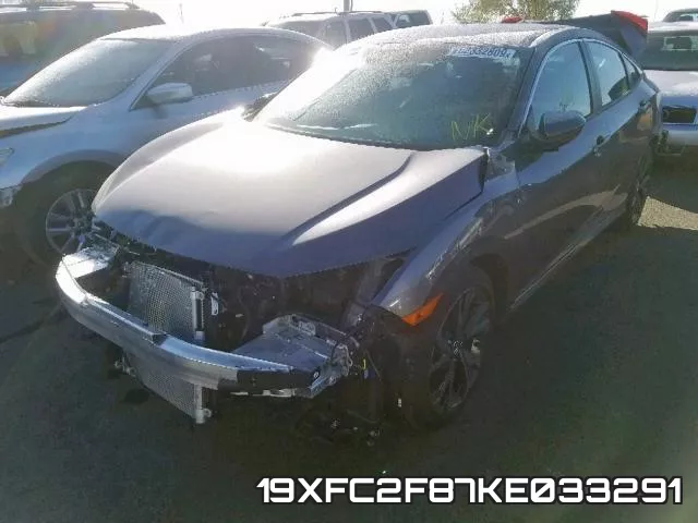 19XFC2F87KE033291 фото 3