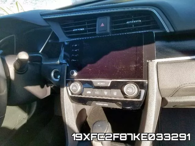 19XFC2F87KE033291 фото 10