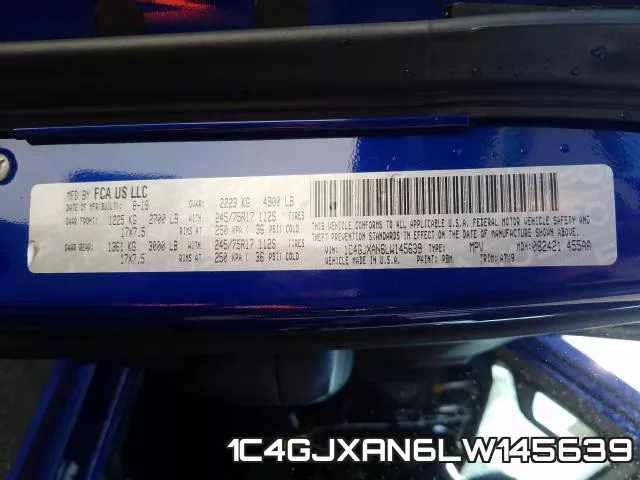 1C4GJXAN6LW145639 фото 2