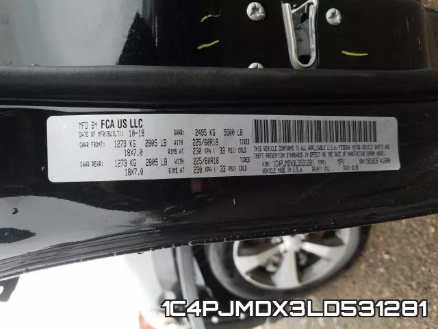 1C4PJMDX3LD531281 фото 2