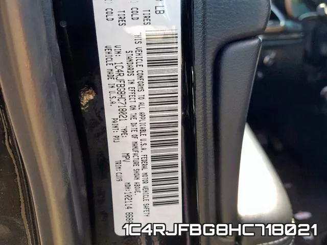 1C4RJFBG8HC718021 фото 2