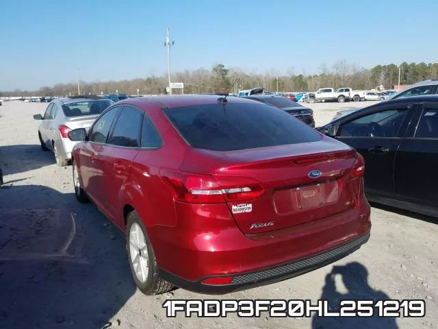 1FADP3F20HL251219 фото 4