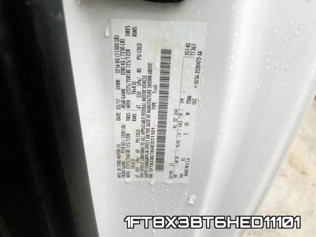 1FT8X3BT6HED11101 фото 2