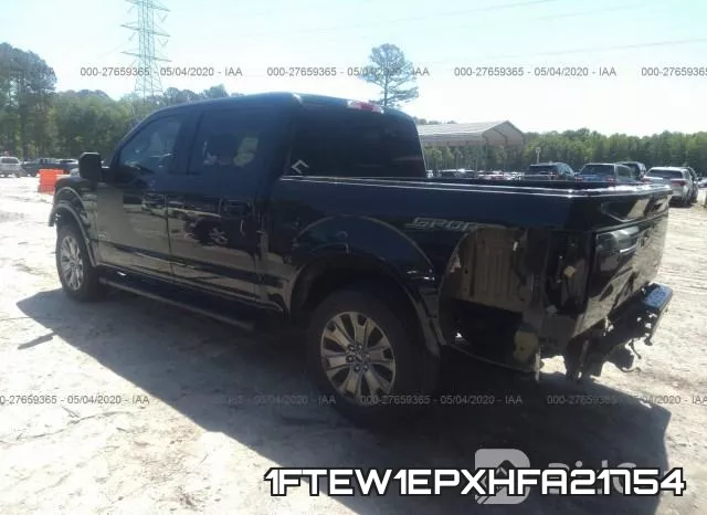 1FTEW1EPXHFA21754 фото 4