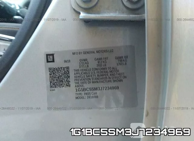 1G1BC5SM3J7234969 фото 10