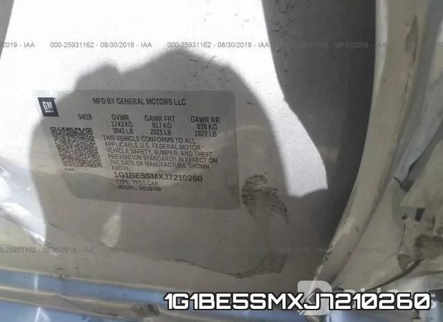 1G1BE5SMXJ7210260 фото 10