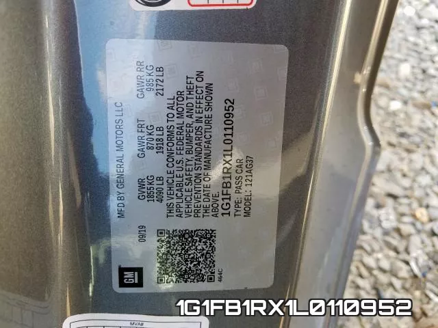 1G1FB1RX1L0110952 фото 2