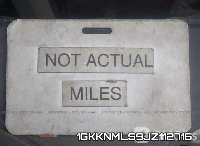 1GKKNMLS9JZ112716 фото 8