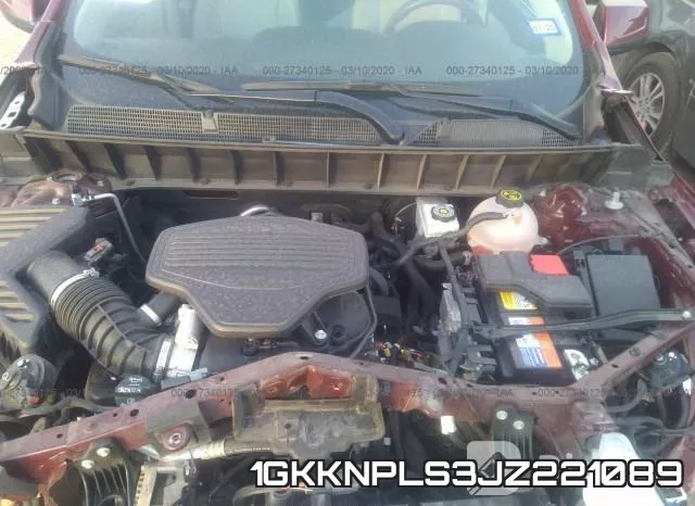 1GKKNPLS3JZ221089 фото 2