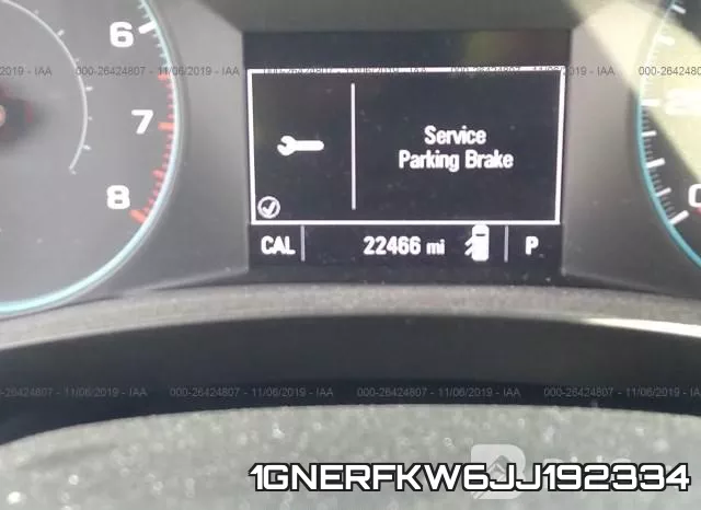 1GNERFKW6JJ192334 фото 8