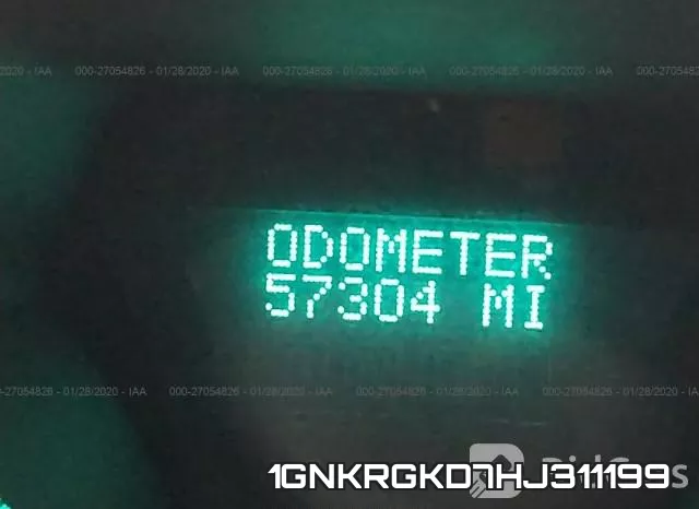 1GNKRGKD7HJ311199 фото 8