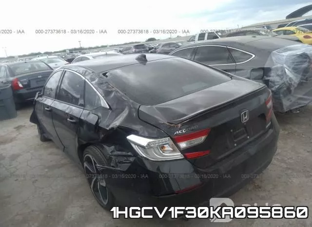1HGCV1F30KA095860 фото 4