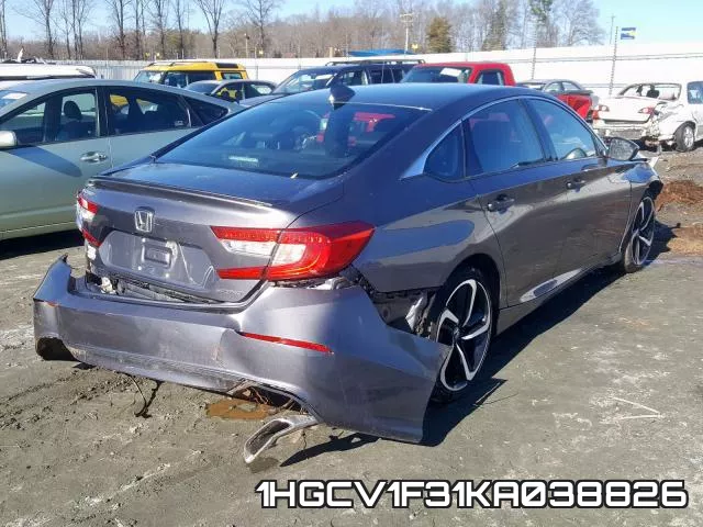 1HGCV1F31KA038826 фото 5