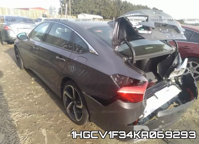 1HGCV1F34KA069293 фото 4