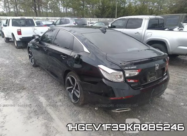 1HGCV1F39KA085246 фото 4