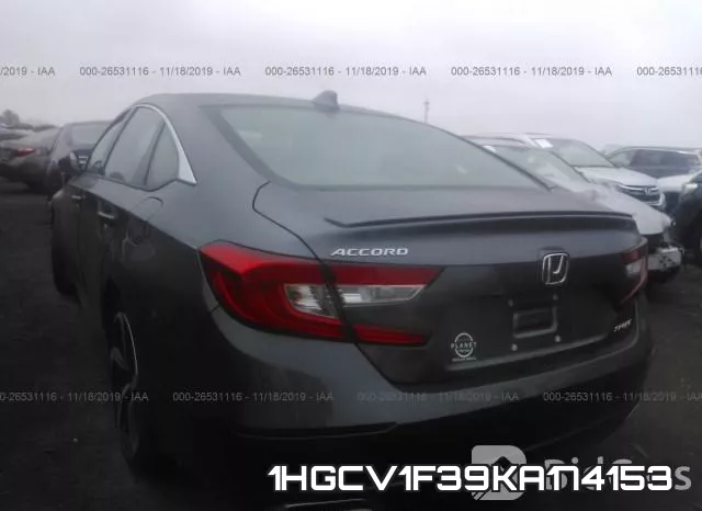 1HGCV1F39KA174153 фото 4