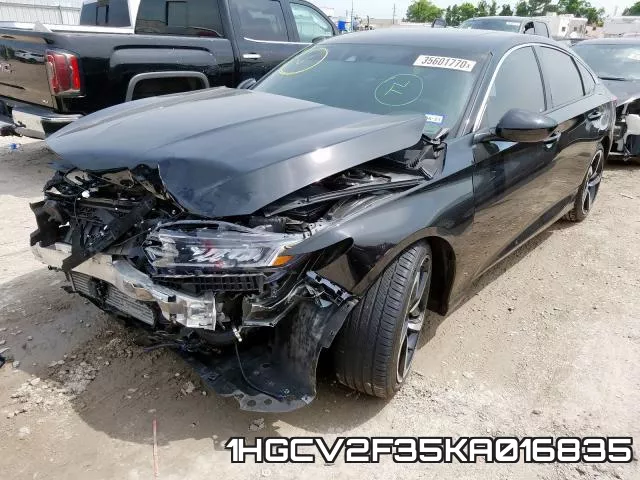1HGCV2F35KA016835 фото 3