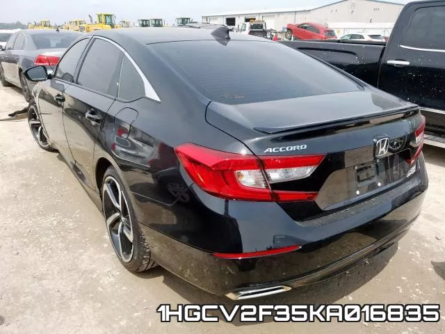 1HGCV2F35KA016835 фото 4