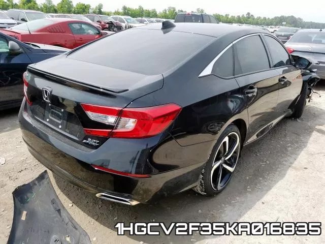 1HGCV2F35KA016835 фото 5